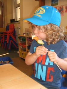rydal-day-nursery-clevedon-child-eating-fruit