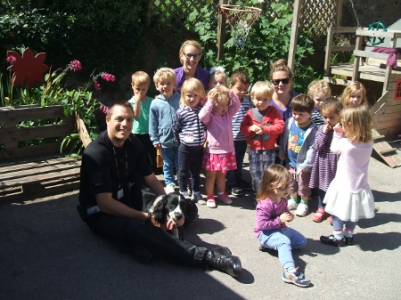 rydal-day-nursery-clevedon-visit-dog